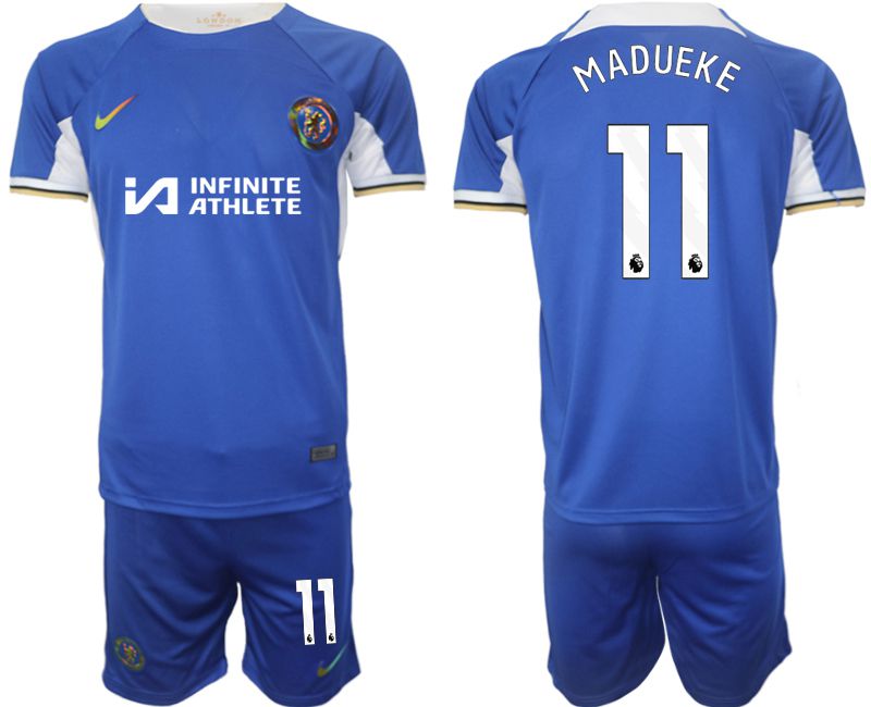 Men 2023-2024 Club Chelsea FC home blue #11 Soccer Jersey->customized soccer jersey->Custom Jersey